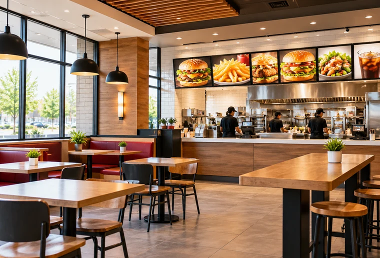 Fast food restaurants